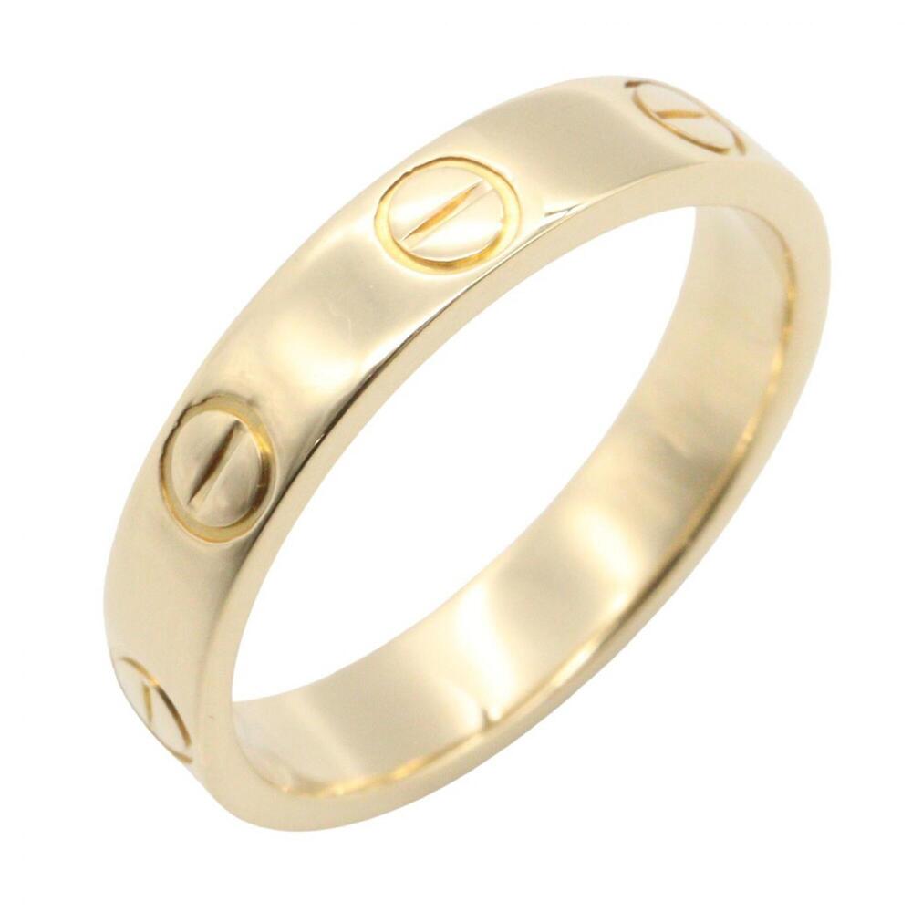 Cartier Mini Love Ring, 18K (Yellow Gold), Men's/Women's, Gold Tone, B4056048